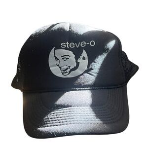 Black Steve-O Trucker Hat
